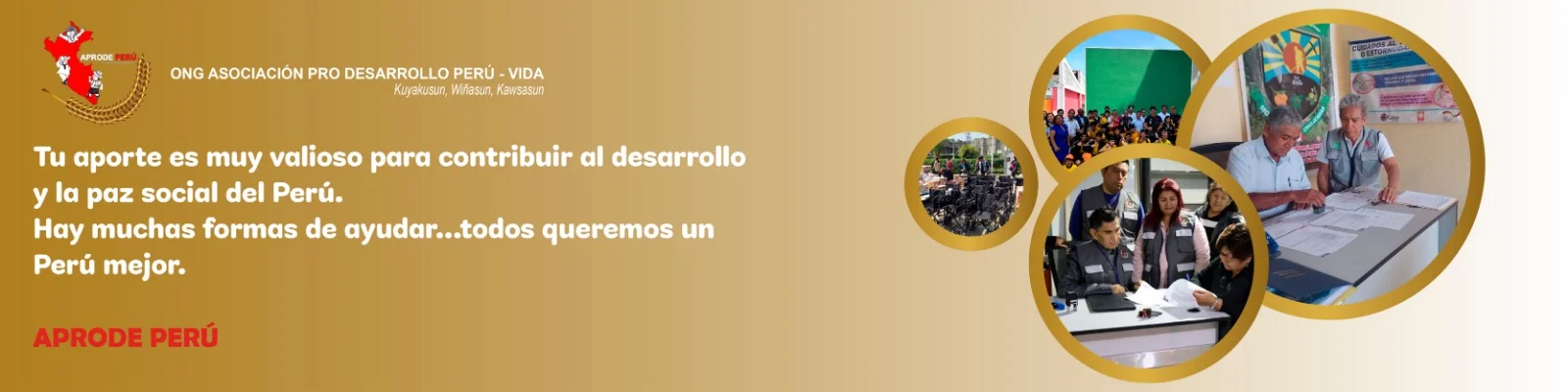 Colabora con APRODE