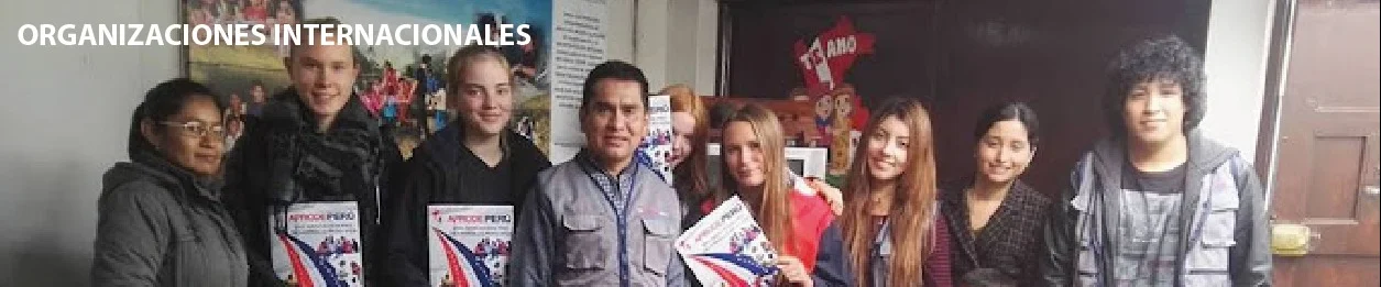 Organizaciones Internacionales - APRODE PERÚ