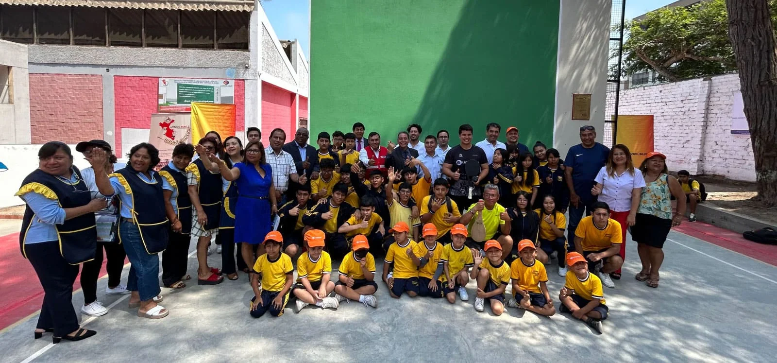 APRODE PERÚ y Luz Del Sur promoviendo la salud y el bienestar para todos - donacion de importante obra de infraestructura social