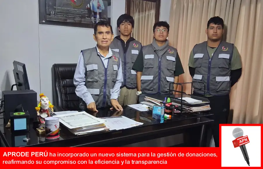 APRODE PERÚ ha incorporado un nuevo sistema para la gestión de donaciones, reafirmando su compromiso con la eficiencia y la transparencia