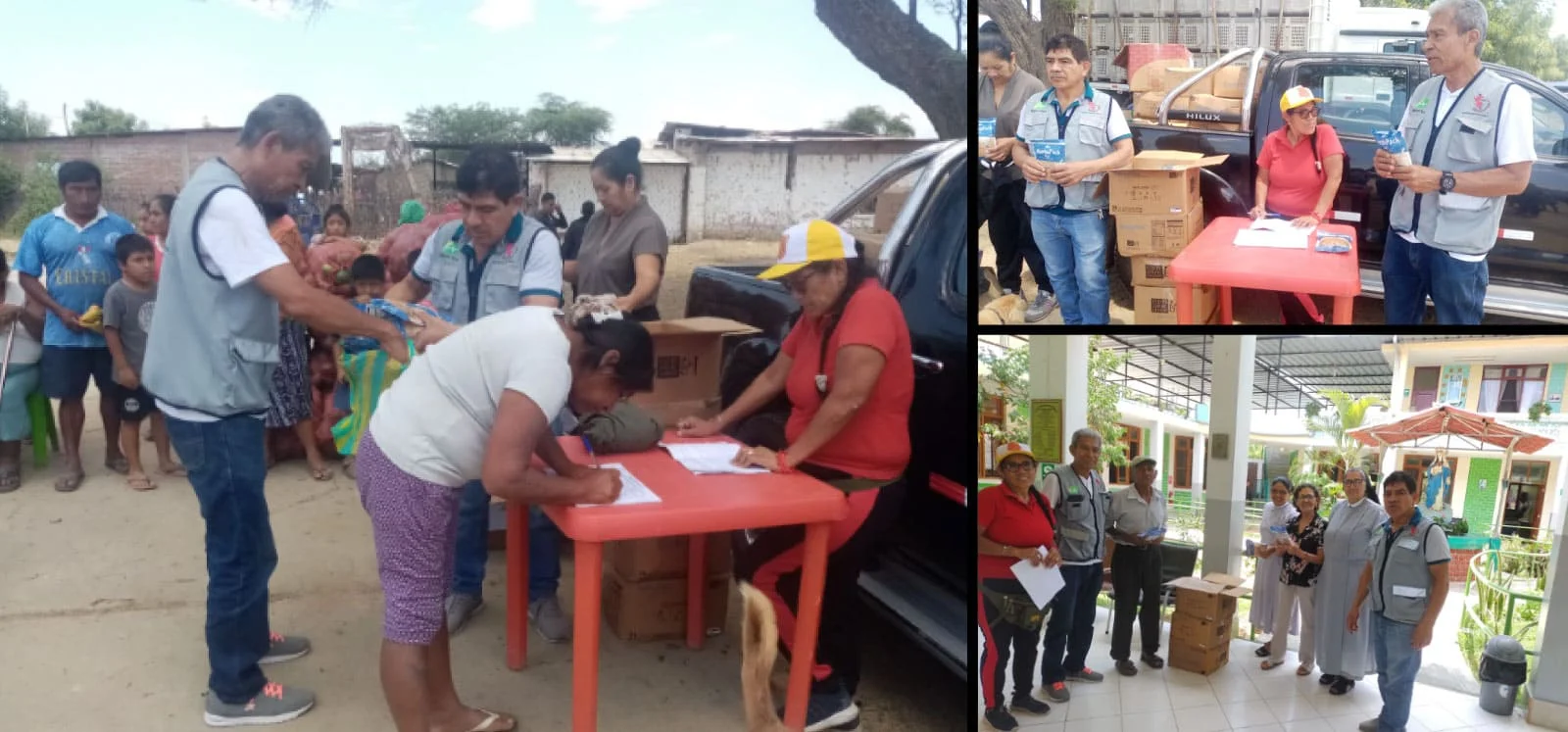 APRODE PERÚ Y Buckner Perú Entregaron Ayuda Humanitaria En la ciudad de Chulucanas en la Región Piura