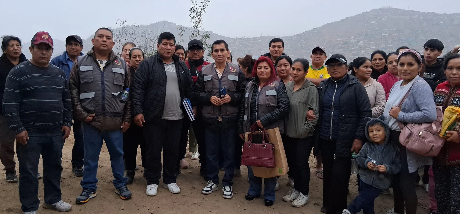APRODE PERU viene coordinando con dirigentes de los Asentamientos Humanos del Distrito de Villa María del Triunfo - Lima